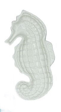 White Ceramic Seahorse Tray