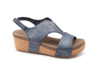 Corkys Refreshing Wedge Navy