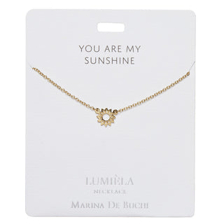 You Are My Sunshine Necklace