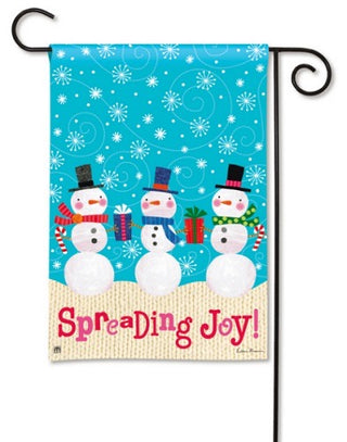 Spreading Joy Garden Flag