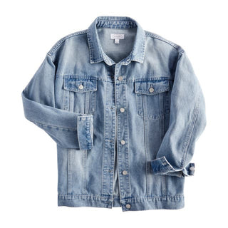 Mudpie Shaw Boyfriend Denim Jacket XL