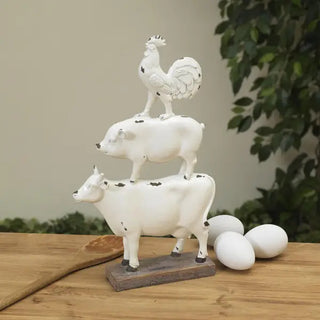 Resin Stacking Farm Animals