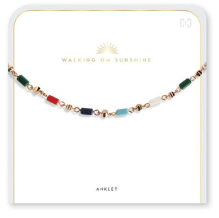 Coco + Carmen Walking on Sunshine Anklet