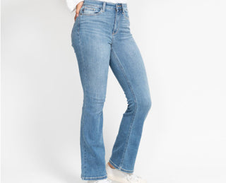 Judy Blue Core High Waist Classic Contrast Wash Bootcut 82515