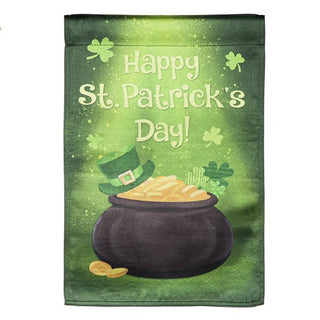 Pot of Gold Standard House Lustre Flag