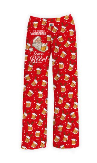 Brief Insanity Most Wonderful Time For A Beer Pajama Pants