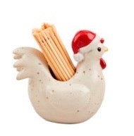 Mudpie Farm Animal Toothpick Holder Chicken