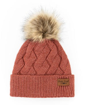 Britt’s Knits Mainstay Plush-Lined Pom Hat