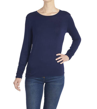 Coco + Carmen Scrunch Sleeve Crew Neck Tee  2039067