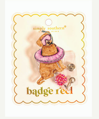 Simply Southern Badge Reel Dog