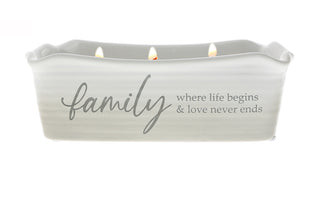 Family Soy Candle Pot