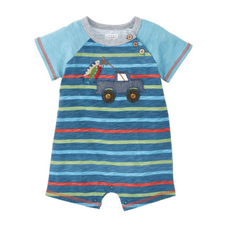 Mudpie Fishing Truck Shortalls