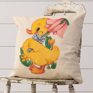 Vintage Duck Pillow