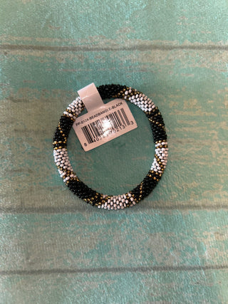 Simply Southern Bead Bangle Black Style 8
