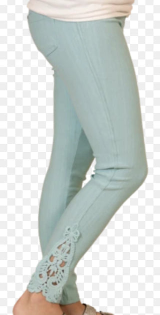 SS Lace Jeggings