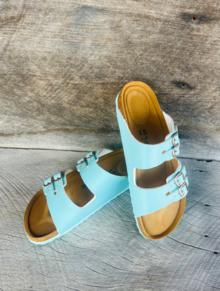 Aerothortic Willow Recovery Sandal Turquoise 1117