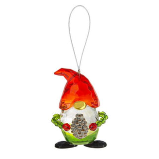 Acrylic Holiday Gnome Ornament