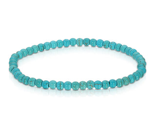 My Fun Colors Mini Gemstone Bracelet Turquoise Howlite