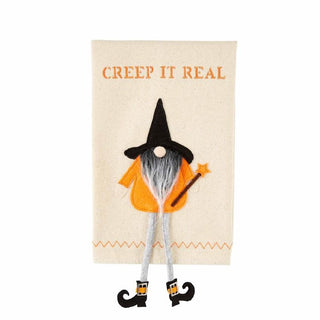 Mudpie Creep Dangle Gnome Witch Towel