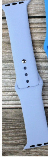 Silicone Apple Watch Band #26 Baby Blue 42/44/45mm