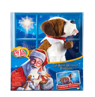 Elf on the Shelf Elf Pets St. Bernard