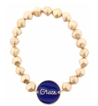 Jane Marie Grace Stretch Beaded Bracelet
