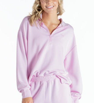 Simply Southern Pullover Scalloped Blush