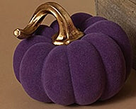 Resin & Felt Pumpkin