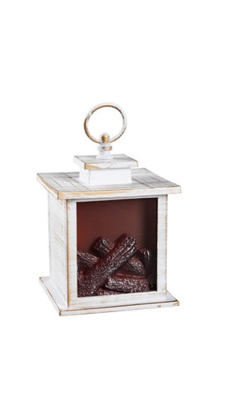LED Outdoor Fireplace Lantern