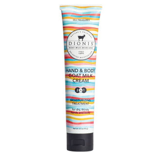 Dionis Goat Milk 3.3oz Hand & Body Cream Sea Treasures
