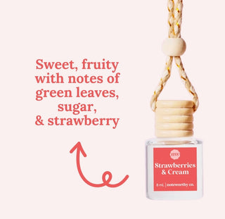 Noteworthy Co. Car Diffuser Strawberries & Cream