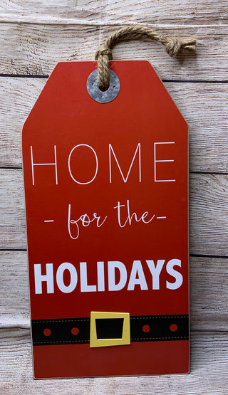 Holiday Double Sided Wall Decor