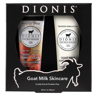 Dionis Goat Milk Hand Cream Duo Vanilla Pumpkin