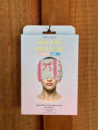 Simply Southern Headache Relief Cap Pink Bows