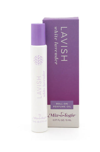 Mix-o-logie Rollerball Roll-On Perfume Lavish (White Lavender)