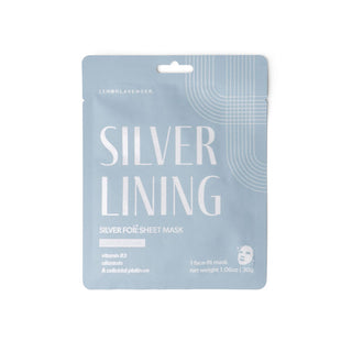 Lemon Lavender Glow Getter Foil Face Mask
