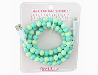 Hotline 3ft Charging Cable Green