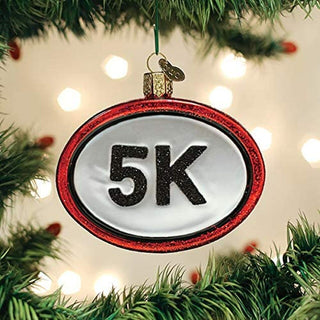 Old World Christmas 5K Run Ornament