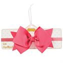 Mudpie Soft Headband Hot Pink Bow