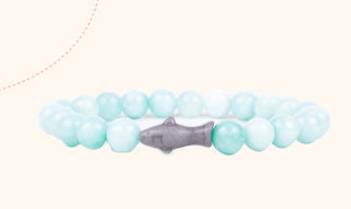 Fahlo Voyage Shark Bracelet Seafoam