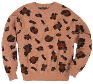 Fuzzy Print Sweaters