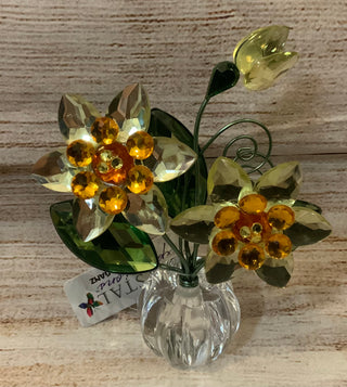 Acrylic Daffodil Posy Pot ACRYE-06