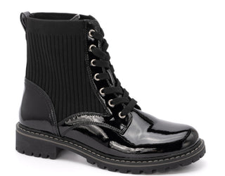 Corkys Creep It Real Boots Black Patent