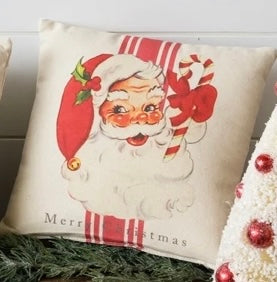 Vintage Christmas Mini Pillow