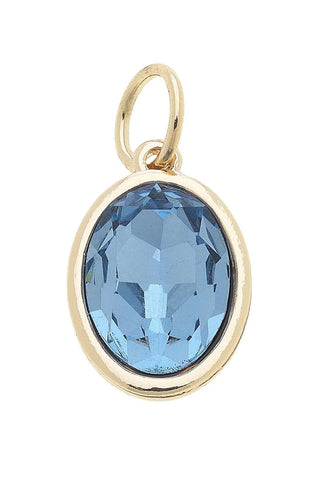 Canvas Style Charmed Birthstone Charm