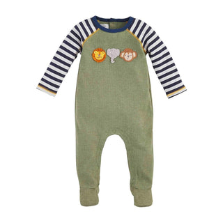Mudpie Safari Crochet Sleeper 0-3M