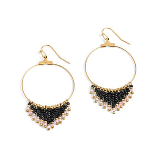 Whispers Gold Cascade with Seed Beads WN004175