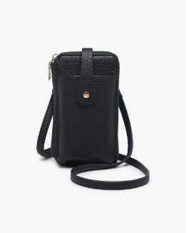 Jen & Co Isla Wallet Crossbody Black M2796