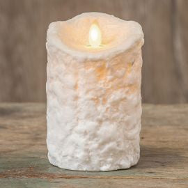 Snowy White Pillar