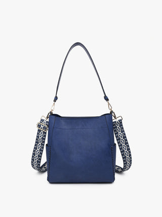 Jen & Co Penny Bucket Bag  Navy M2070